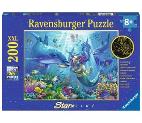 Ravensburger Svítící puzzle Podvodní ráj XXL / 200 dílků / od 8 let