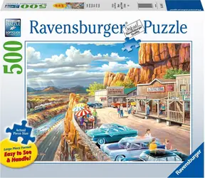 Ravensburger Puzzle Zastávka na vyhlídce XXL / 500 dílků / od 12 let