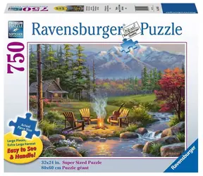 Ravensburger Puzzle Království u řeky XL / 750 dílků / od 12 let