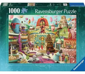 Ravensburger Puzzle Sladká ulice / 1000 dílků / od 14 let