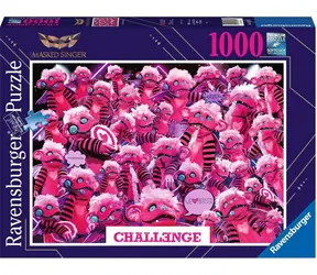 Ravensburger Puzzle Challenge: Masked Singer Monster / 1000 dílků / od 14 let