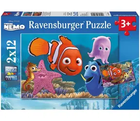 Ravensburger Puzzle Hledá se Nemo / 2x12 dílků / od 3 let