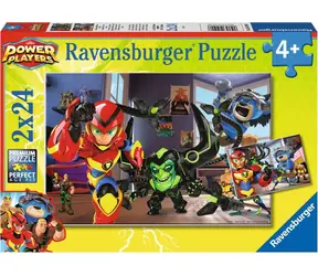 Ravensburger Puzzle Power Players / 2x24 dílků / od 4 let