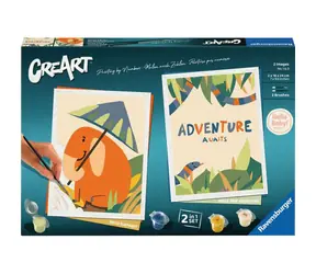 Ravensburger CreArt Hello Baby Safari Set – malování podle čísel / od 12 let