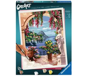 Ravensburger CreArt Premium – Lago Maggiore – malování podle čísel / od 14 let