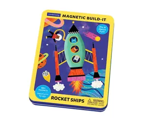 Mudpuppy Magnetická sada Postav si raketu / od 4 let