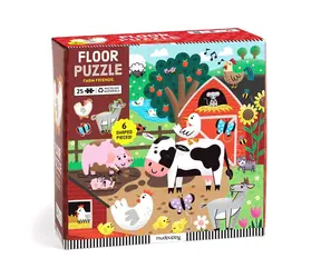 Mudpuppy Podlahové puzzle Kamarádi z farmy 25 dílků / od 2 let