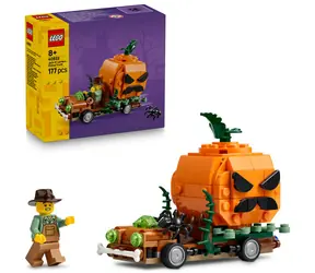 LEGO® Iconic 40822 Pick-up s halloweenskými dýněmi / Počet dílků: 177 / od 8 let