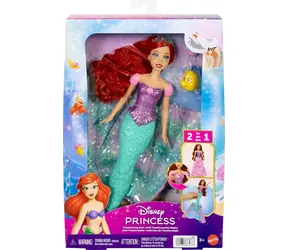 MATTEL Panenka Disney Princess Ariel s kouzelnou proměnou JLK19 / od 3 let
