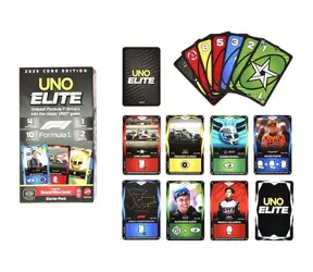 MATTEL Karetní hra UNO Elite Formule 1 startovací balíček JLV42 / sběratelská edice / od 7 let