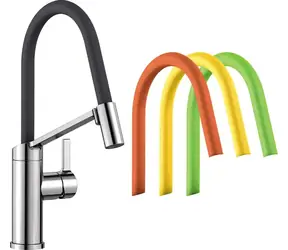 Blanco Viu S - Dřezová baterie s flexibilním ramenem chrom 