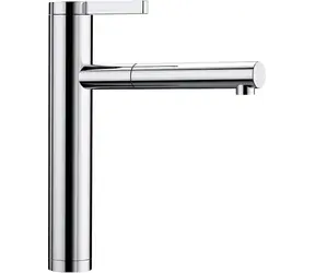 Blanco Linee S - Dřezová baterie s výsuvnou koncovkou chrom 