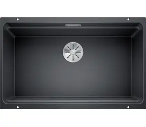 Blanco Etagon 700 - Silgranitový dřez 73x46 cm s pojezdy černá 