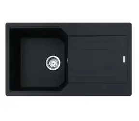 Franke Urban - Fragranitový dřez UBG 611-86 86x50 cm matná černá