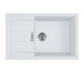 Franke Sirius 2.0 - Tectonitový dřez S2D 611-78 XL 78x50 cm bílá 