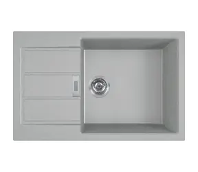Franke Sirius 2.0 - Tectonitový dřez S2D 611-78 XL 78x50 cm šedá 