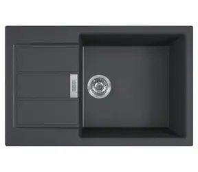 Franke Sirius 2.0 - Tectonitový dřez S2D 611-78 XL 78x50 cm černá 