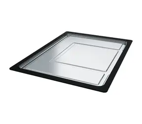 Franke Příslušenství - Posuvný odkapový tác 326x440x22 mm nerez/černý plast 