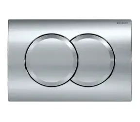 Geberit Delta01 - Ovládání splachování lesklý chrom