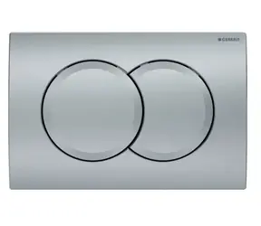 Geberit Delta01 - Ovládání splachování matný chrom