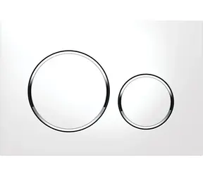 Geberit Sigma20 - Ovládací tlačítko splachování bílá/chrom 