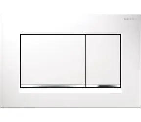 Geberit Sigma20 - Ovládací tlačítko splachování bílá/chrom