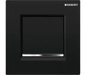 Geberit Splachovací systémy - Ovládání splachování pisoáru černá/lesklý chrom 