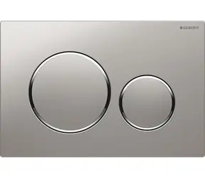 Geberit Sigma20 - Ovládací tlačítko splachování lakovaný chrom mat/chrom 