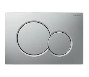 Geberit Sigma01 - Ovládací tlačítko splachování lakovaný matný chrom 