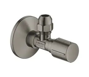 Grohe Universal - Rohový ventil kartáčovaný Hard Graphite 
