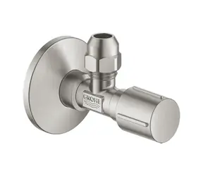 Grohe Universal - Rohový ventil supersteel 