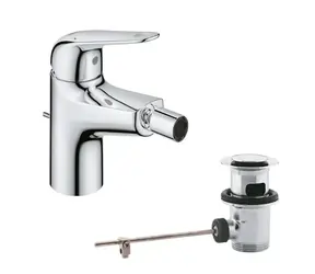 Grohe Swift - Bidetová baterie s výpustí chrom 