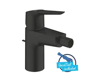 Grohe QuickFix Start - Bidetová baterie s výpustí matná černá 