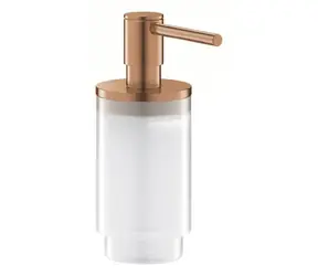 Grohe Selection - Dávkovač tekutého mýdla sklo/kartáčovaný Warm Sunset 