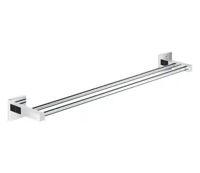 Grohe QuickFix Start Cube - Dvojitý držák na ručníky chrom 