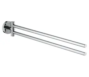 Grohe QuickFix Start - Dvojitý držák ručníků - délka 44 cm chrom 