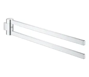 Grohe Selection - Dvojitý držák na ručníky otočný chrom 
