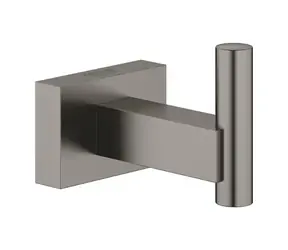 Grohe Essentials Cube - Háček kartáčovaný Hard Graphite 