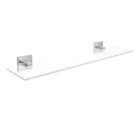 Grohe QuickFix Start Cube - Polička - délka 53 cm sklo/chrom 