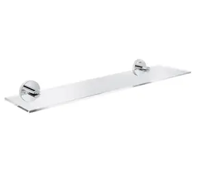 Grohe Essentials - Skleněná polička chrom 