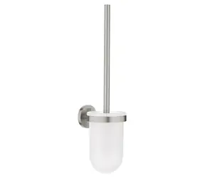 Grohe QuickFix Start - WC štětka nástěnná s držákem sklo/supersteel 