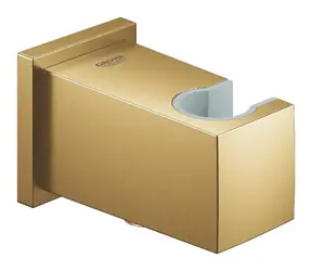 Grohe Euphoria Cube - Nástěnné kolínko s držákem kartáčovaný Cool Sunrise 