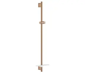 Grohe Rainshower SmartActive - Sprchová tyč s poličkou 90 cm kartáčovaný Warm Sunset 