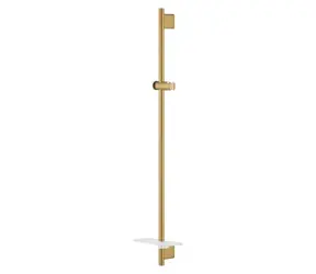Grohe Rainshower SmartActive - Sprchová tyč s poličkou 90 cm kartáčovaný Cool Sunrise 