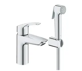 Grohe Eurosmart - Umyvadlová baterie s bidetovou sprškou chrom 