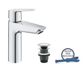 Grohe QuickFix Start - Umyvadlová baterie s výpustí Push-Open chrom 