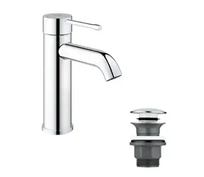 Grohe Essence New - Umyvadlová baterie s výpustí Push-Open chrom 