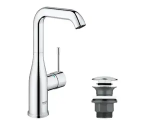 Grohe Essence New - Umyvadlová baterie s výpustí Push-Open chrom 