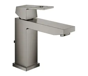Grohe Eurocube - Umyvadlová baterie s výpustí kartáčovaný Hard Graphite 