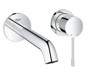 Grohe Essence - Umyvadlová baterie pod omítku 2-otvorová instalace chrom 